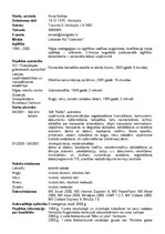 Paraugs 'Sekretāres, lietvedes, biroja vadītājas Curriculum Vitae paraugs', 2.