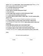 Diplomdarbs 'Rotaļa - mācību motivācijas veicinātāja 1.klasē', 74.