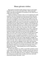 Eseja 'Manas galvenās vērtības', 1.