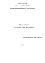 Prakses atskaite 'Fiksācijas un sakādes cilvēkiem ar pazeminātu redzes asumu', 1.