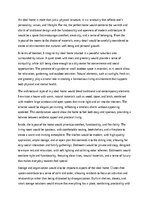 Eseja 'Dreaming the Perfect Home: A Personal Vision', 1.