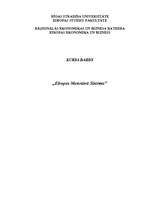 Referāts 'Eiropas Monetārā sistēma', 1.