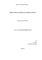 Referāts 'Mācību slodzes un mācību procesa ietekme uz skolēnu', 1.