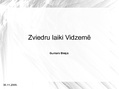 Prezentācija 'Zviedru laiki Vidzemē', 1.