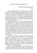 Eseja 'Brīvība un atbildība pedagoģiskajā procesā', 1.