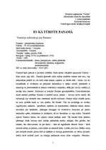 Eseja 'Panamas valsts', 1.