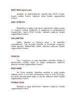 Konspekts 'Aerobikas veidi', 3.