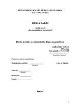 Konspekts 'Darba drošība un aizsardzība Rīgas apgabaltiesā', 1.