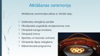 Prezentācija 'Olimpisko spēļu atklāšanas ceremonija', 3.