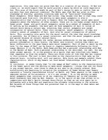 Eseja 'What makes man truly human?', 2.