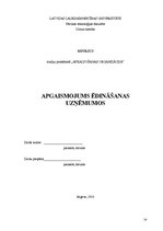 Referāts 'Apgaismojums ēdināšanas uzņēmumos', 1.