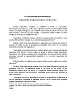 Konspekts 'Organizācijas kā tīkla skaidrojums', 1.