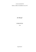 Biznesa plāns 'Viesu nams SIA "Mežvēji"', 1.