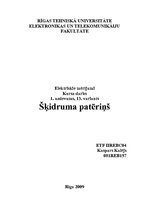 Referāts 'Elektriskie mērījumi', 1.