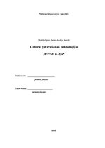 Konspekts 'Putnu gaļa', 1.