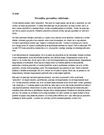 Eseja 'Personība, personības veidošanās', 1.