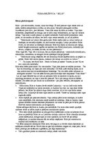 Konspekts 'Vizma Belševica "Bille"', 1.