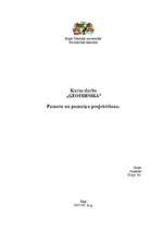 Referāts 'Pamatu un pamatņu projektēšana', 1.