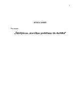 Referāts 'Šķīrējtiesas, atsevišķas problēmas tās darbībā', 1.