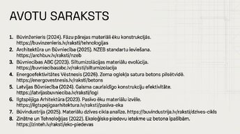 Prezentācija 'Būvmateriālu ietekme uz ēku energoefektivitāti', 13.