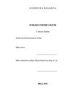 Konspekts 'Publisko tiesību līgumi. Administratīvās tiesības', 1.