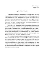 Eseja 'Christie's most famous mystery (rewritten as a fairy tale)', 1.