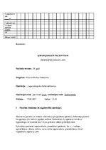 Prakses atskaite 'Aprūpes plāns. Ķirurģijas nodaļa', 11.