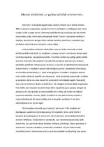 Eseja 'Manas atklāsmes un gaidas saistībā ar internetu', 1.