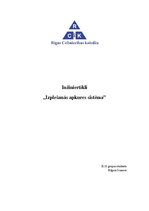 Konspekts 'Izplešanās apkures sistēma', 1.