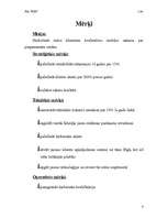 Referāts 'SIA "XXX" misija, mērķi, stratēģija', 3.