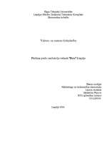 Referāts 'Pārtikas preču realizācija veikalā "Beta" Liepājā', 1.