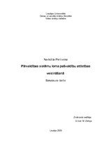 Diplomdarbs 'Pārvaldības sistēmu loma pašvaldību attīstības veicināšanā', 1.