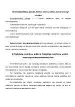 Konspekts 'Eksāmena jautājumi krimināltiesībās', 1.