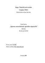 Referāts 'Apjoma samazināšanās apstrādes rūpniecībā', 1.