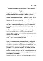 Eseja 'Lisabonas līgums: Eiropas Parlaments un tā jaunās pilnvaras', 1.