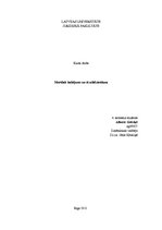 Referāts 'Morālais kaitējums un tā atlīdzināšana', 1.