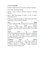 Eseja 'Pagātnes atspulgi mūsdienu dzīvē: kultūras mantojuma loma identitātes veidošanā', 3.