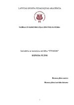 Referāts 'Biznesa plāns', 1.