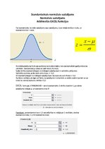 Paraugs 'Varbūtību teorijas un matemātiskās statistikas trešā nodarbība', 1.