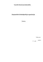 Referāts 'Starptautiskā kriminālpoliciju organizācija - Interpols', 1.