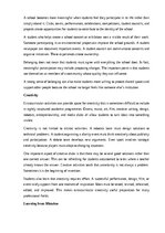 Eseja 'The benefits of school clubs and extracurricular activities', 7.