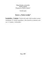 Konspekts 'Tiesiska valsts kā varas kāres ierobežošanas līdzeklis', 1.