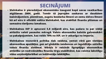 Referāts 'Melnkalnes makroekonomiskās situācijas izvērtējums  un tās realizētas makroekono', 31.