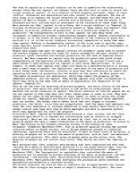 Eseja 'Marx and Capitalism', 1.