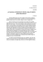 Eseja 'Lai saprastu, vai dzīvniekam ir dvēsele, vajag, lai vispirms pašam būtu dvēsele', 1.