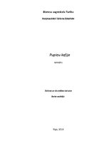 Referāts 'Pupiņu kafija', 1.