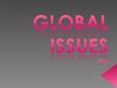 Prezentācija 'Global Issues (USA)', 1.