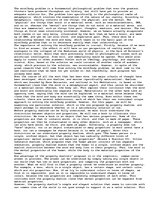 Eseja 'The Mind/Body Problem', 1.