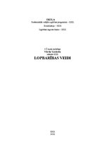 Referāts 'Lopbarības veidi', 1.