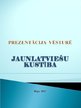 Prezentācija 'Jaunlatviešu kustība', 1.